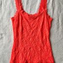 Hanky Panky Vintage  Sheer Lace Tank Top Photo 0