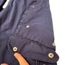 Ralph Lauren Lauren Active By  100% Cotton Navy Blue Cropped Cargo Pants Size 4 Photo 3