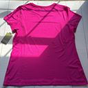 Tek Gear  DryTek Pink Short Sleeve Workout Shirt Size XL NWY Photo 7