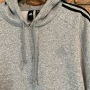 Adidas  Womens Athletics Essential Cotton Fleece 3 Stripe Pullover Hoodie Size XL Photo 1