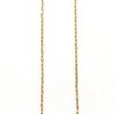 Tehrani Jewelry 14k Solid Gold paperclip necklace | 1.5 mm paperclip chain | 20 inches long | Photo 0