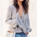 Free People KARINA FAUX WRAP SWEATER Photo 1