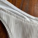 Hollister White Ribbed Bikini Bottoms Photo 3