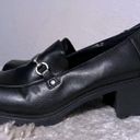 Lower East Side  90s Y2K Chunky Platform Steampunk Goth Shoes SZ 10 Lug Sole Photo 1