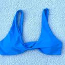 Blue Bikini Top Size L Photo 0