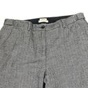 L.L.Bean  Womens Pants Size 12 M/T Classic Fit Black White Herringbone 32X31 Photo 2