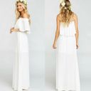 Show Me Your Mumu NEW  Hacienda White Maxi Dress Photo 1