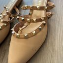 Tuckernuck  French Sole 8.5 Studded Strappy Leather Ballet Flats Photo 2