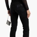 Good American  Good Legs Distressed Skinny Cigarette Jean in Black172 Photo 1