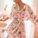 Show Me Your Mumu  Brie Robe Garden of Blooms Pink Floral Lightweight One Size Photo 1