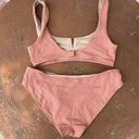 Lululemon pink bikini set too sz s bottoms sz m Photo 2