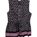 Kate Spade  Rambling Roses Floral Tile Sleeveless Peplum Top Size XS Photo 1