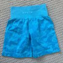 NVGTN Blue Camo  Seamless Shorts Photo 1