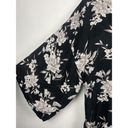 Spiritual Gangster  Black White Floral Tie Front Swim Maya Kimono Robe OS Photo 3