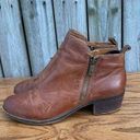 American Eagle  brown leather basel ankle boots 6.5 Photo 0