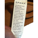 Spanx  Air Essentials Half Zip Sweatshirt Large Butterscotch Color Long Sleeve Photo 7