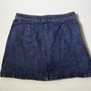 ZARA  Trafaluc Dark Wash Denim Mini Skirt Photo 5