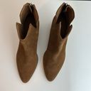 Nordstrom Lisa Vicky  Noblex Bootie Dark Cognac suede 9 Photo 2