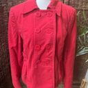 The Loft  Double Button Breasted Jacket/Blazer Long Sleeve Red L Photo 11