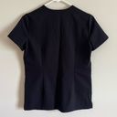 FIGS Casma Three-Pocket Scrub Top™ Size XXS in Black Photo 3