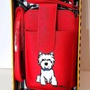 Marc Tetro Westie Red Crossbody Purse Cellphone Wallet Case NWT Photo 1