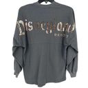 Disneyland Rose Gold Sequin Spirit Jersey Shirt Size XS  Parks Gray Photo 0