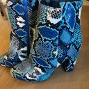 Shoedazzle Snake Skin Booties Photo 0