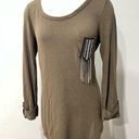 Vintage Havana  Army Green 3/4 Sleeve Embellished Pocket Shirt Size Medium Photo 0