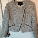 Banana Republic  coat jacket blazer size 8 p white and black Photo 0