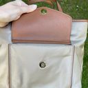 Michael Kors MICHAEL  tan nylon shoulder bag satchel with gold hardware Photo 12