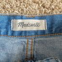 Madewell  Denim Skirt Rigid Denim A Line in Lovell Wash Size 23 Photo 4