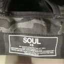 Soul Cycle Seamless Camo Sports Bra Black Photo 3