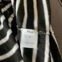 Kerisma  Black and White Striped Tank Top Size M Photo 4