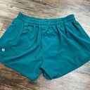 Lululemon Green Hotty Hot Shorts 4” Photo 1