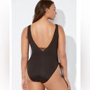 One Piece Swimsuits For All A List Plunge  Swimsuit NWOT Photo 1