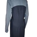 Karen Kane  Women's Large Gray Black ColorBlock Long Sleeve Midi Dress $108 NWT Photo 4