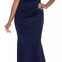 XScape NWT  Ruched Fit & Flare Gown Midnight Blue Size 10 Photo 0