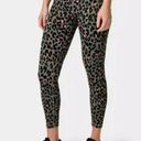 Sweaty Betty NWOT  Power 7/8 Workout Leggings in Green Leopard Splash Size 8 Photo 0