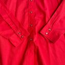 90s vintage Ely Country Charmers Western Shirt XL Red Photo 3