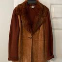 Peter Nygard NYGARD  Beautiful Leather and Dyed Rabbit Jacket size M 10-12 Photo 0