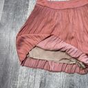 ee:some  Mini Pleated High Waisted Shorts NEW Womens Small Lined Coral Pink Flowy Photo 3