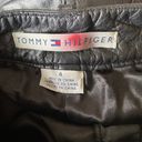 Tommy Hilfiger Vintage Y2K   Black Leather Pants size 4 Photo 10