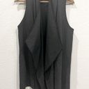 Lafayette 148  Wool Blend Drape Front Vest Photo 3