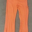 Wild Fable Retro Orange  Patterned Flare Leggings Photo 0