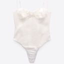 ZARA White Bodysuit Photo 0