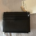 Anne Klein New  Black Safiano Card ID Wallet Photo 1