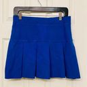 LIONESS  Blue Rescue Me Pleat Skirt Photo 0