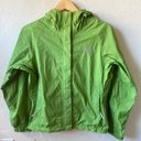 The North Face Size S Womens Green Full Zip HyVent DT Hooded Rain Jacket 7Y444 Photo 0