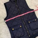 Quinn Quilted Puffer Vest Blue Size M Photo 4