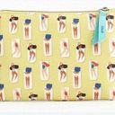 Ipsy  Yellow Sunbathing Beauties Makeup Bag Photo 0